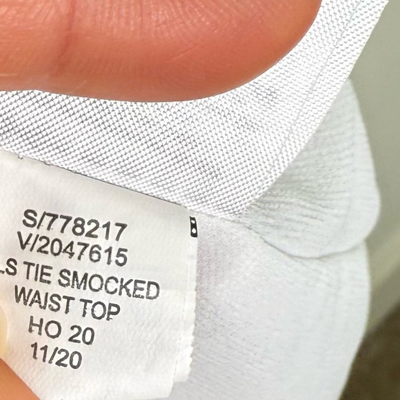 Banana Republic Leopard Print Long Sleeve Blouse Brown Gold Size Small - Picture 11 of 13